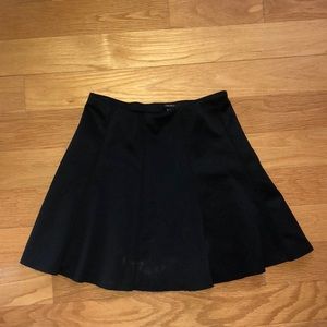 Black skater skirt